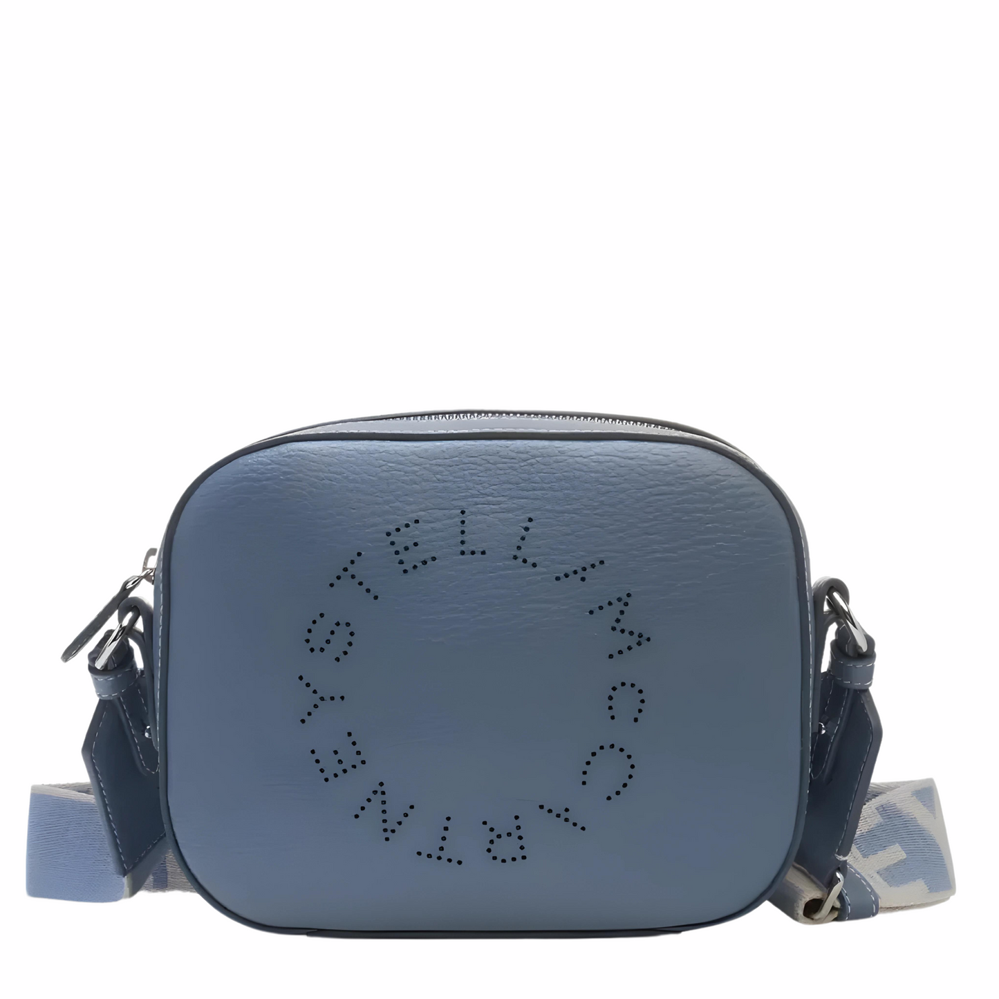Stella McCartney Perforated Logo Faux Leather Camera Bag