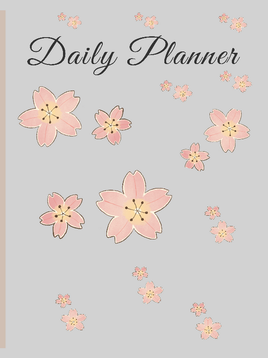 Daily Planner, 8 pages, Simple design, Minimalist