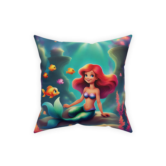 Pillow, Little Mermaid inspired theme