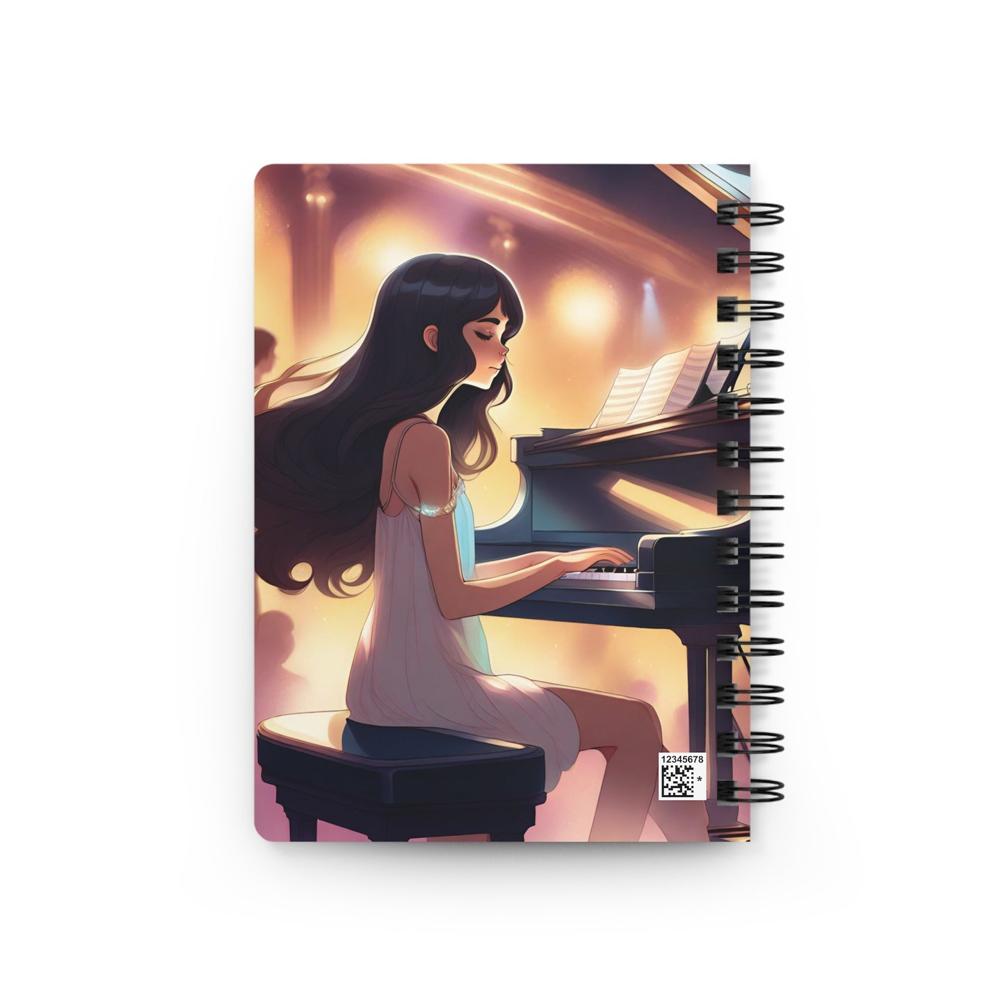 Journal, Anime princess playing the piano theme