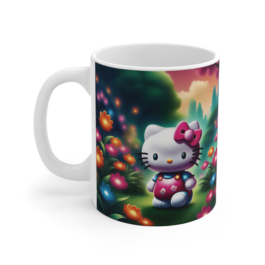 Mugs, Hello Kitty inspired, 11 oz.