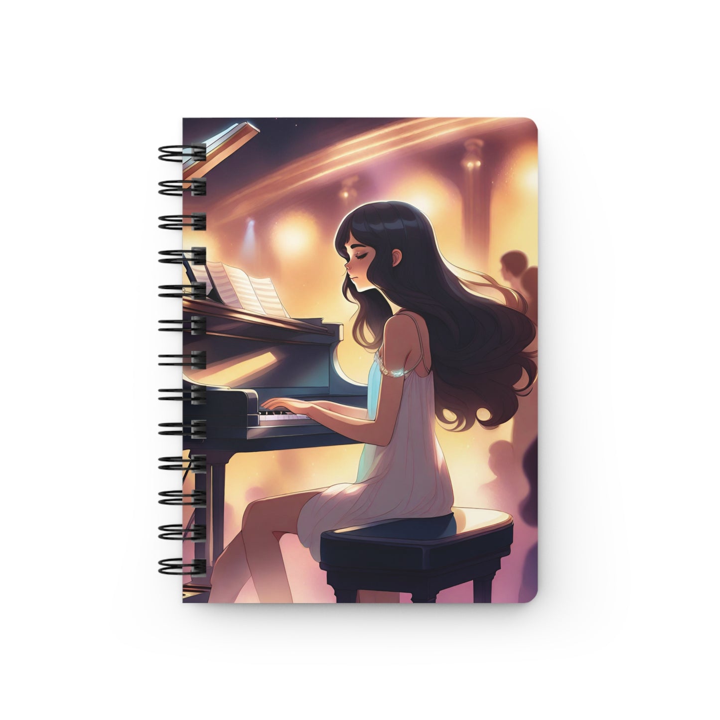 Journal, Anime princess playing the piano theme