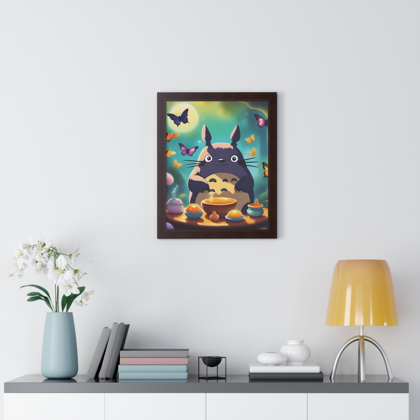 Canvas, Frame, Totoro theme