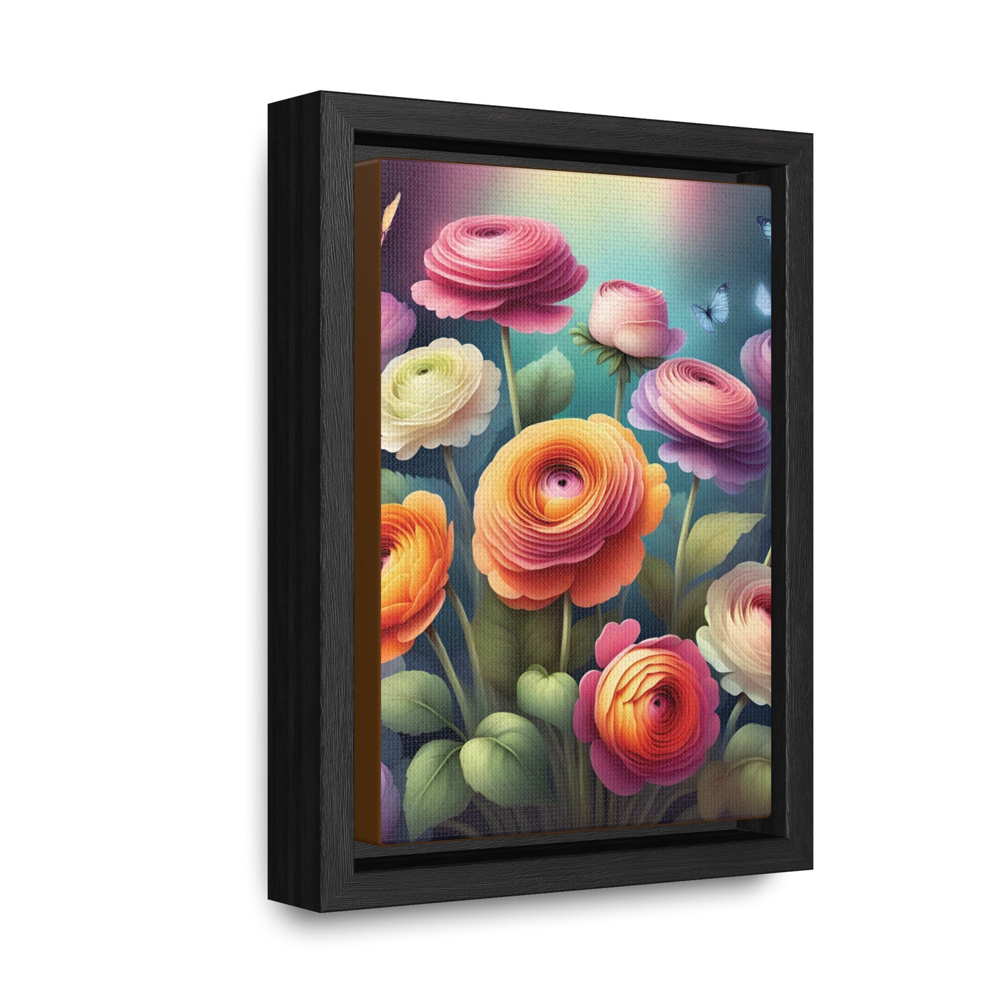 Gallery Canvas Wraps, Vertical Frame, Ranunculus theme