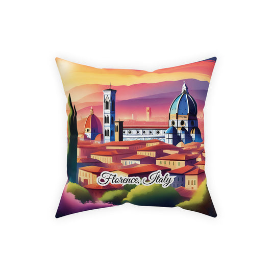 Pillow, Florence Italy theme