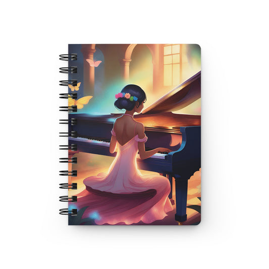 Journal, Anime princess playing the piano