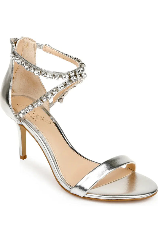 Celine Embellished Sandal (Women) Jewel Badgley Mischka, shoes for her