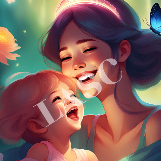 Digital Art Anime, Anime Characters,  A Mother's Love