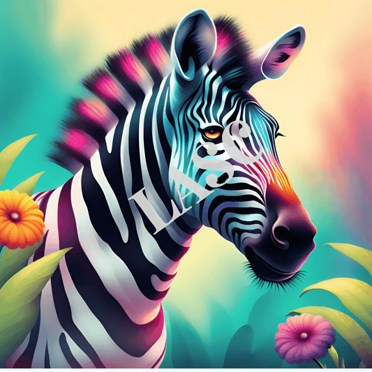 Digital Art Animals, Zebra, Promo, FREE