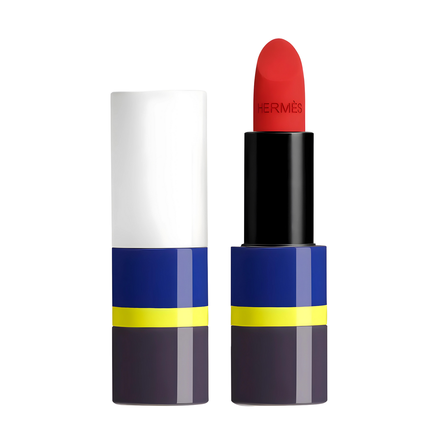 Rouge Hermès - Refillable Matte Lipstick in Rouge Cinetique Hermès