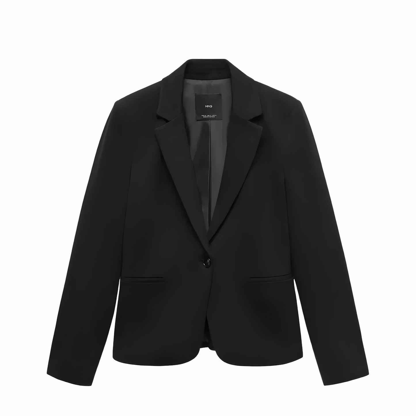 MANGO Fitted Suit Blazer