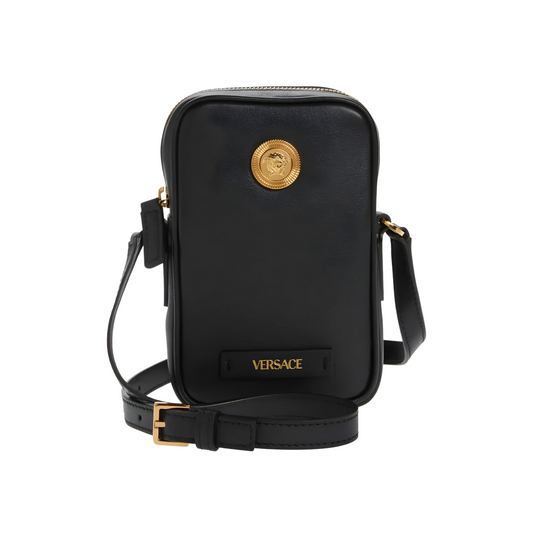 Versace Biggie Coin Phone Crossbody Bag