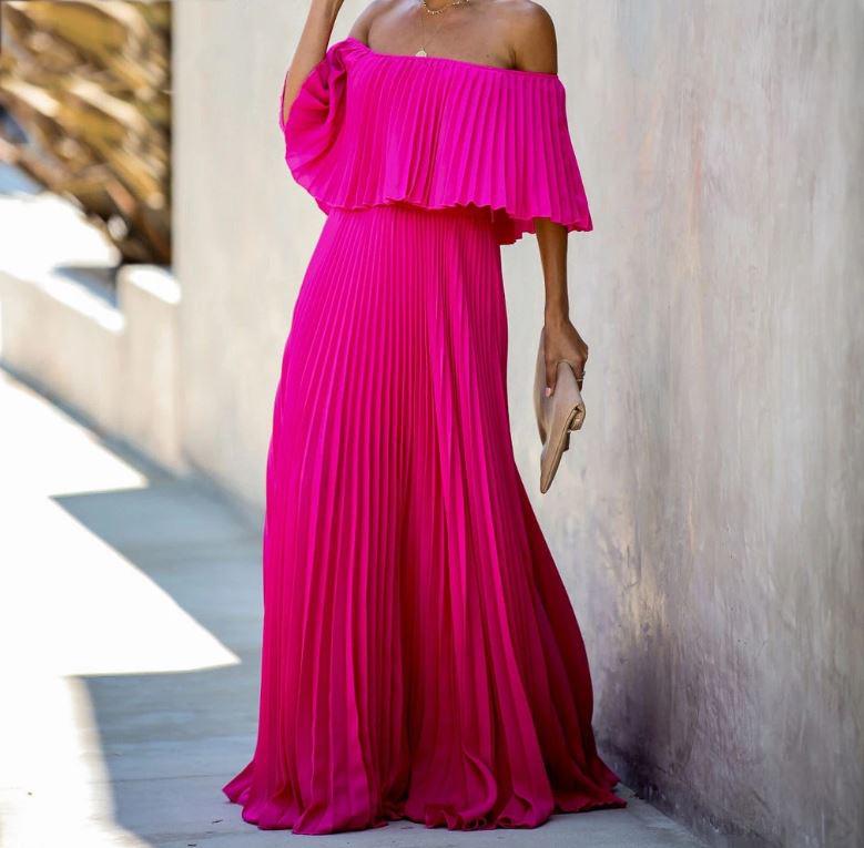 Women Long Off Shoulder Party Dresses, gifts for her