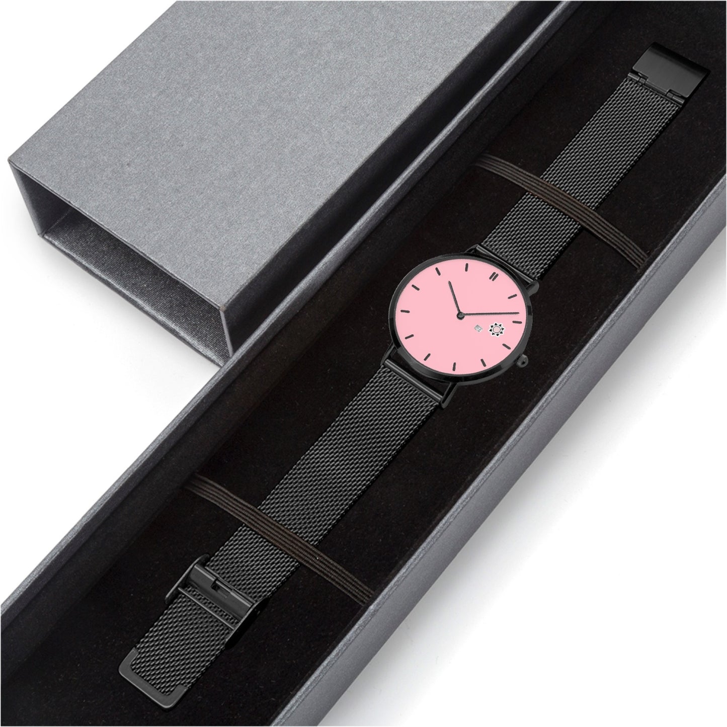Stainless Steel Perpetual Calendar Quartz Watch (With Indicators), Gifts for her