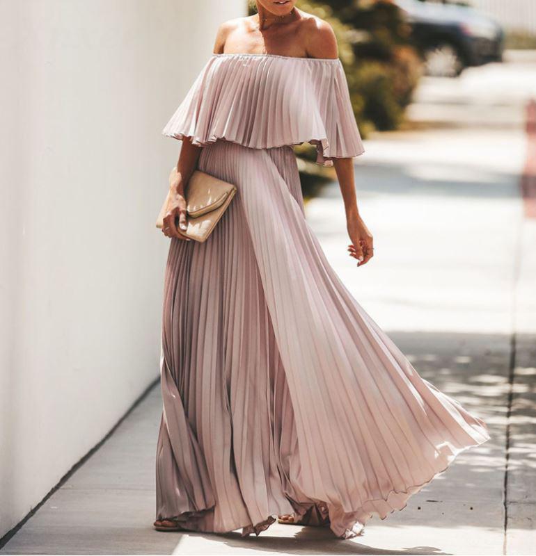 Women Long Off Shoulder Party Dresses, gifts for her
